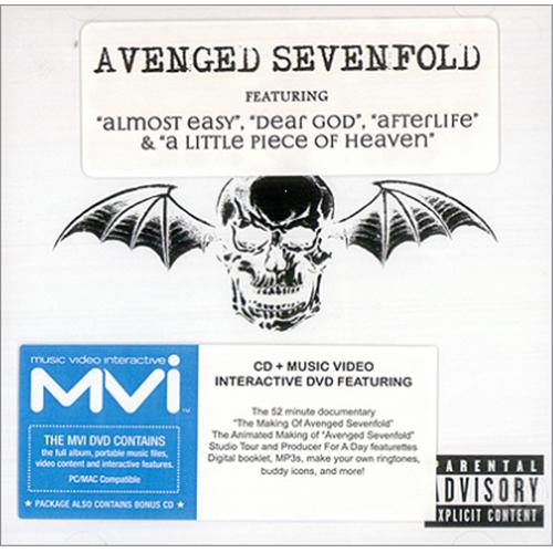 Avenged Sevenfold Avenged Sevenfold UK 2-disc CD/DVD set (417765)